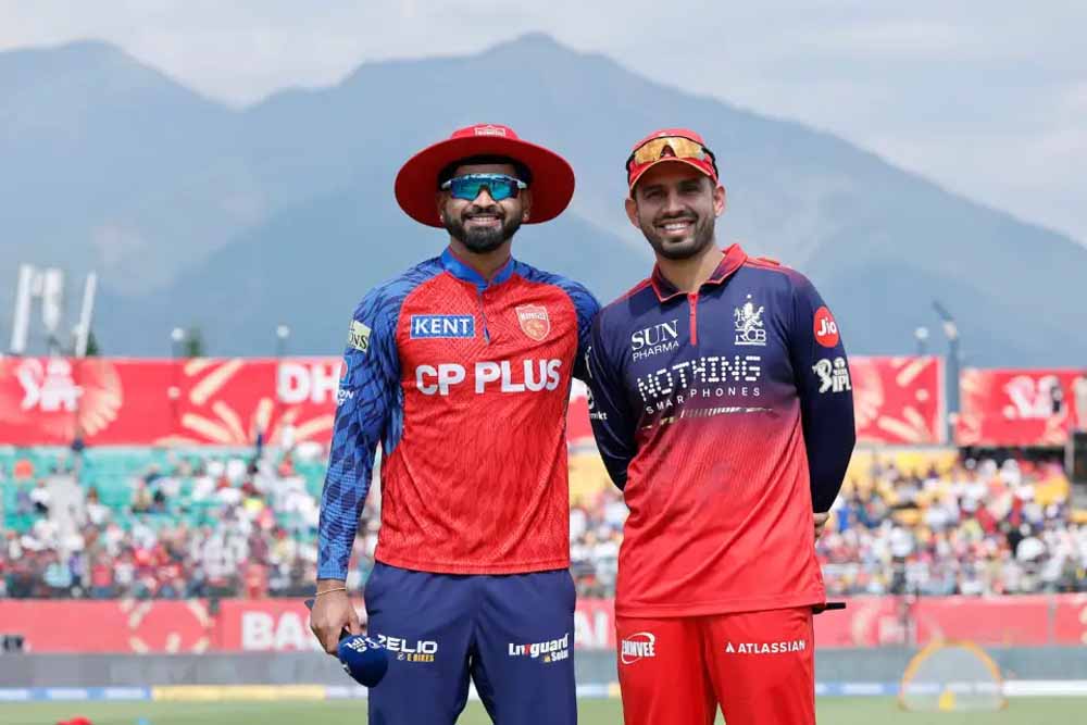 पंजाब किंग्स के खिलाफ RCB की पारी से शुरुआत, टॉस PBKS के नाम