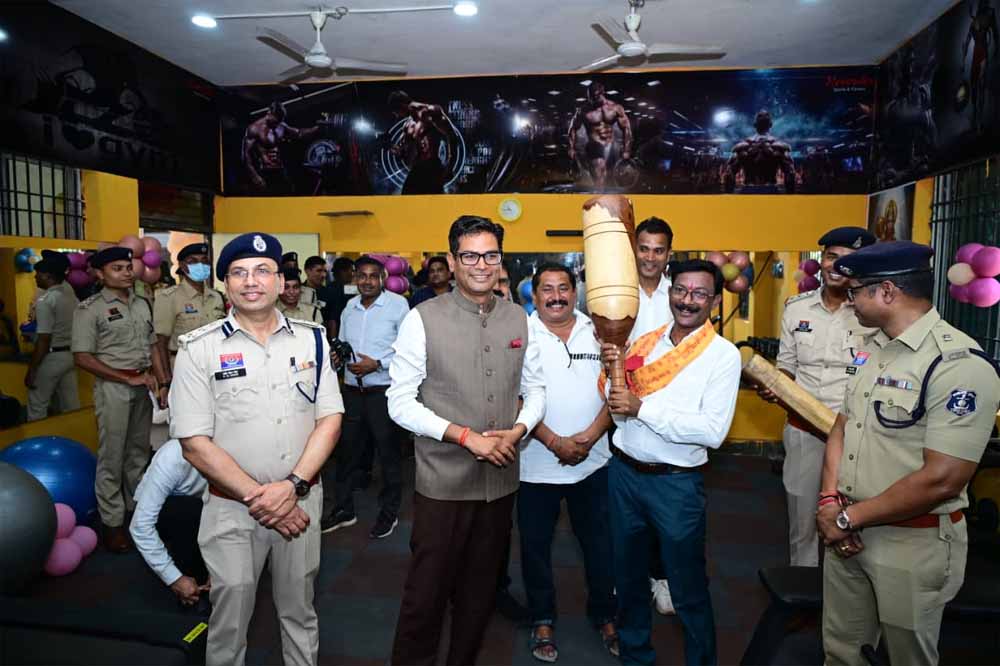 पुलिसकर्मियों, उनके परिवारों और स्थानीय युवाओं को मिलेगा आधुनिक जिम सुविधा का लाभ