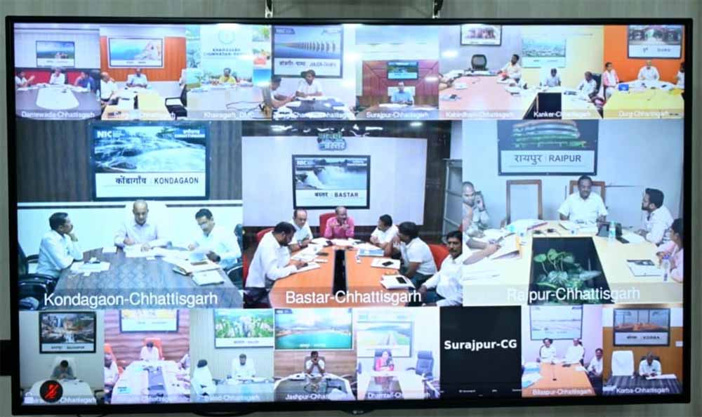 प मुख्यमंत्री अरुण साव ने की लोक स्वास्थ्य यांत्रिकी विभाग के कार्यों की समीक्षा