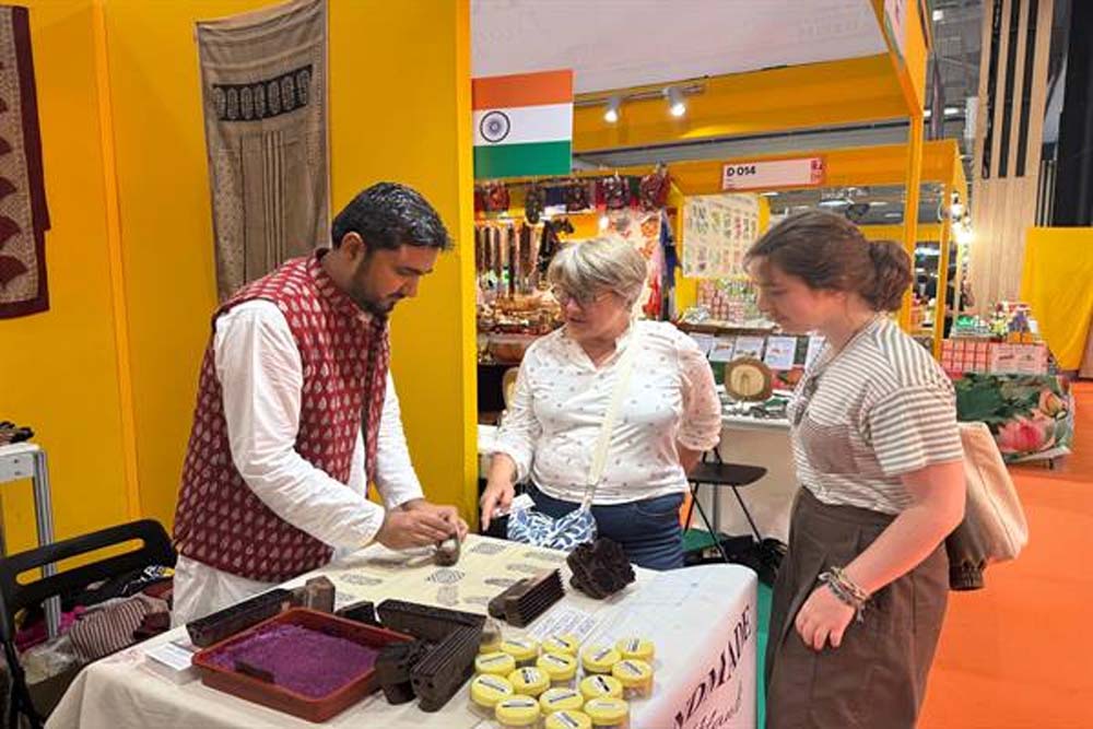 एमपी का बाग प्रिंट पेरिस में बिखेर रहा रंग, हस्तशिल्प की अंतरराष्ट्रीय पहचान भोपाल