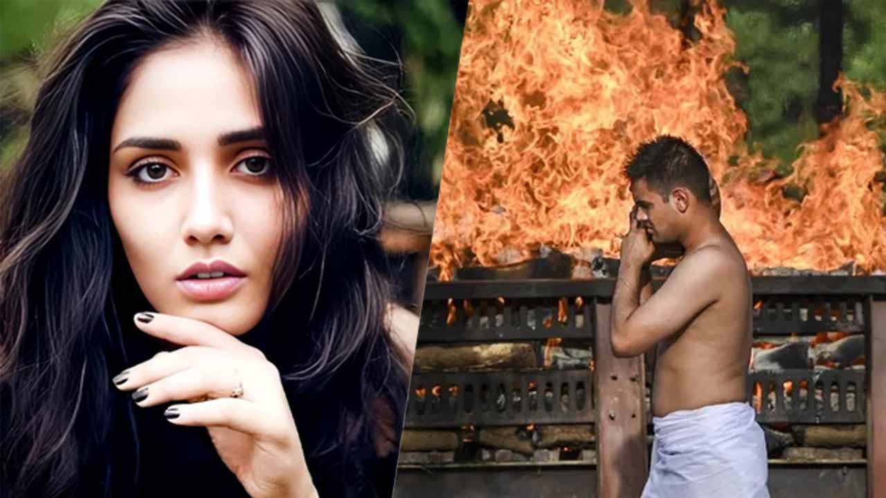 भोपाल के भदभदा घाट पर त्विषा पंचतत्व में विलीन, भाई मेजर हर्षित ने दी मुखाग्नि