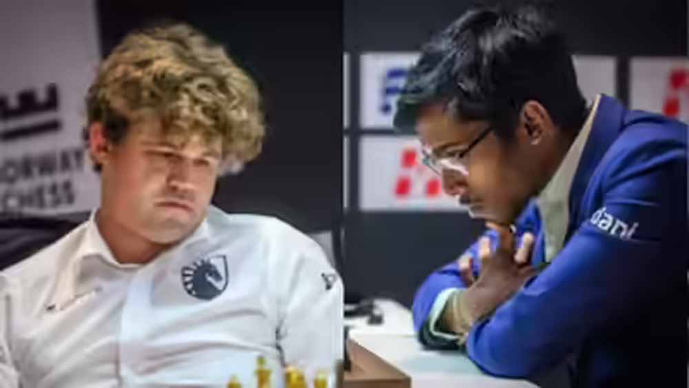 कार्लसन पर फिर भारी पड़े प्रज्ञानंद, 20 वर्षीय भारतीय ग्रैंडमास्टर ने जीत से बढ़ाई खिताबी उम्मीदें